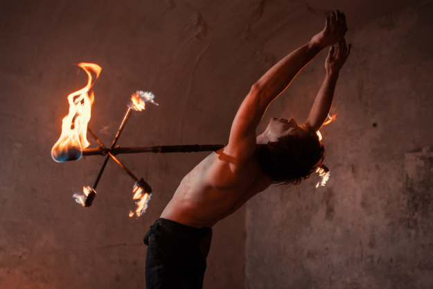 Erlebnisdinner München spektakuläre Feuershows