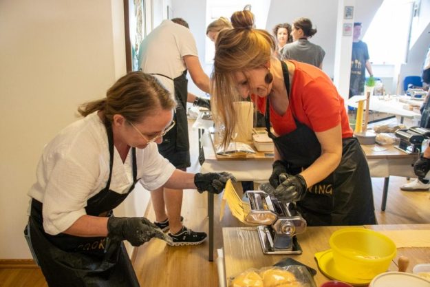Pasta-Kurs Nürnberg – an der Nudelmaschine