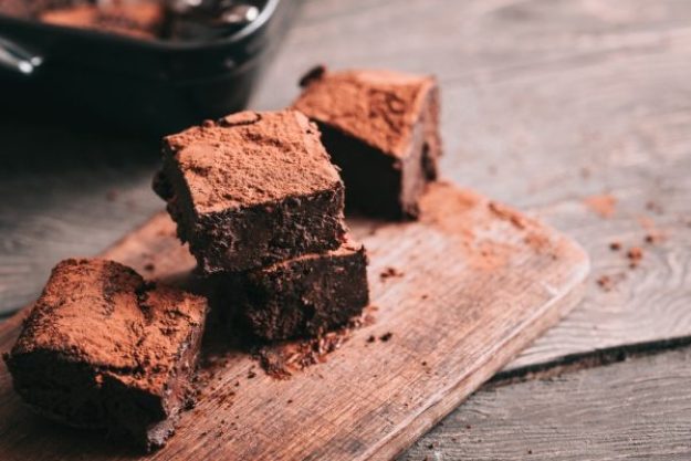 Schokolade macht glücklich – Schokoladenbrownies