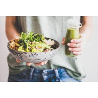 gesunder Kochkurs München – green Bowl mit Smoothie