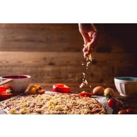 Pizza-Kurs Herten – Mozzarella streuen