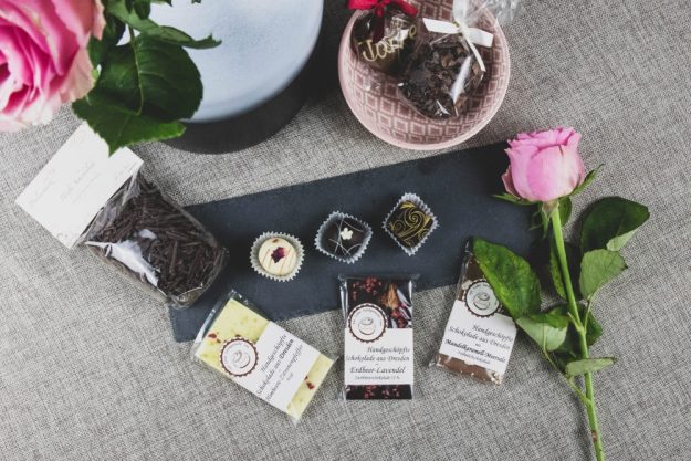 Online Firmenfeier Pralinenverkostung mit Box