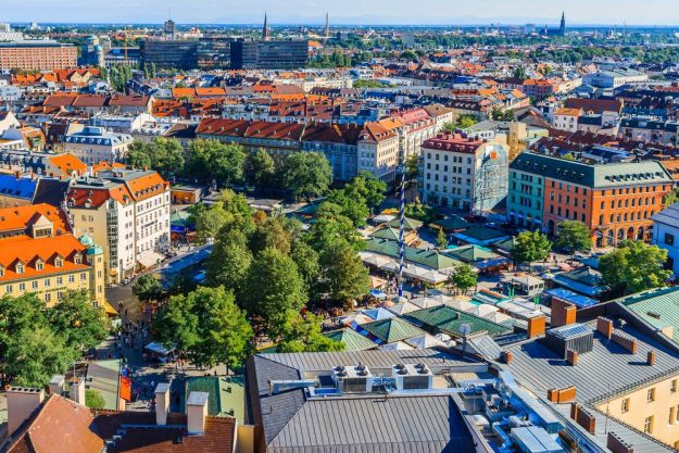 Kulinarische Stadtführung München – Vogelperspektive