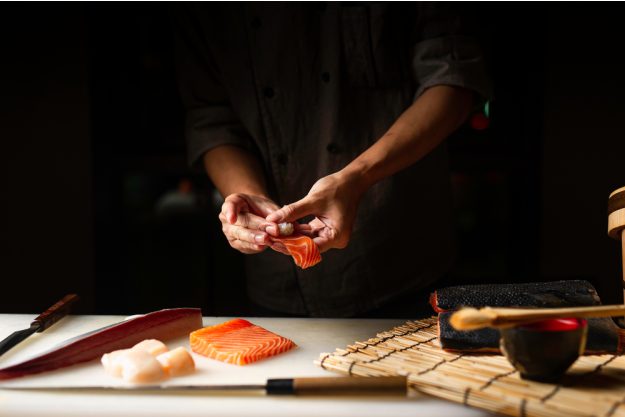 Sushi-Kurs Hamburg Altona – Sushi formen