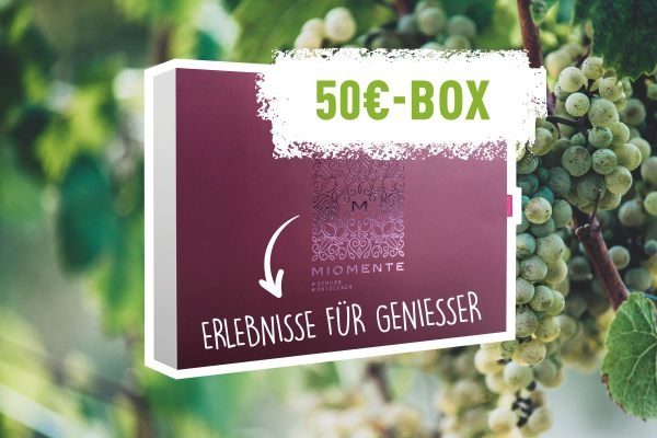 Erlebnis-Geschenk-Gutschein 50€ Geschenkbox 50€