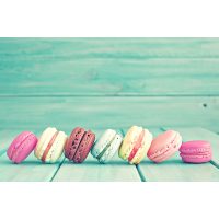 Backkurs at Home bunte Macarons
