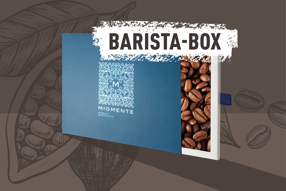 Barista-Kurs-Gutschein : Miomente BARISTA-Box
