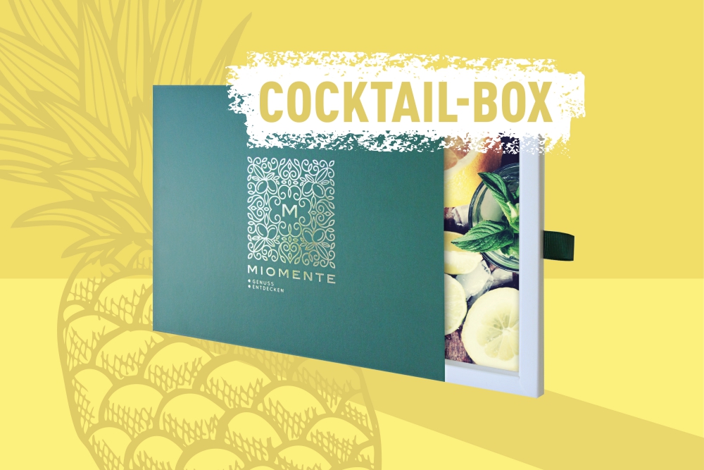 Cocktailkurs-Gutschein : Miomente COCKTAIL-Box