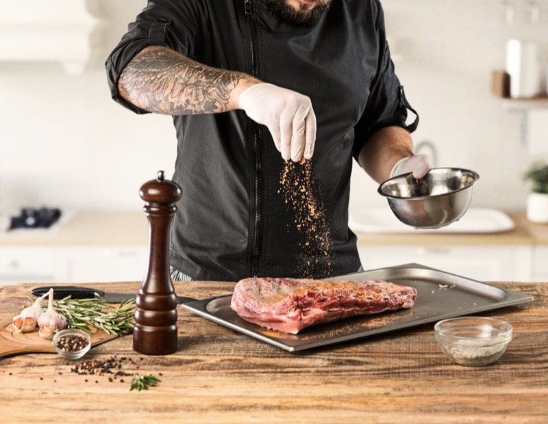 Männer-Kochkurs München: Der Mann mit dem goldenen Steak